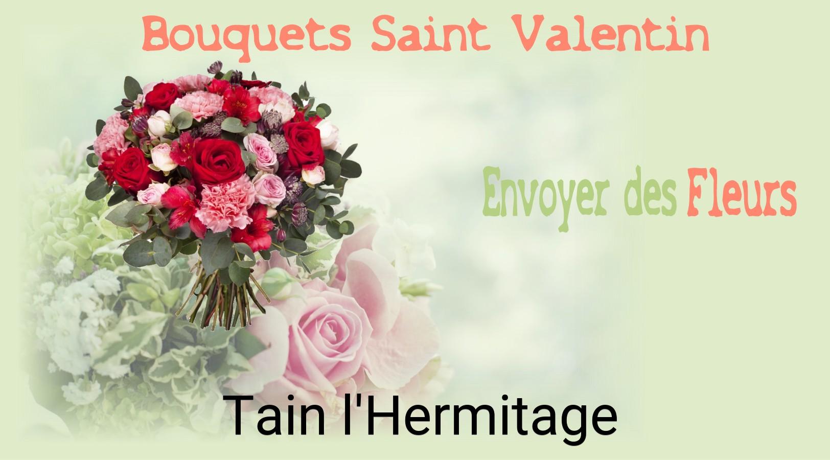 Roses de Saint-Valentin livrées à Tain-l'Hermitage